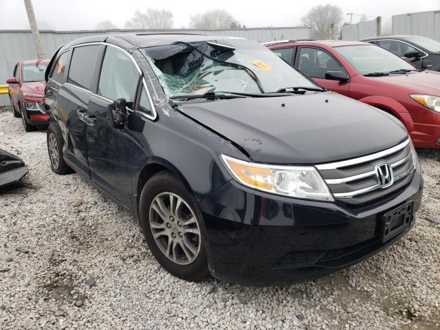 HONDA ODYSSEY EX 2011 with VIN 5FNRL5H67BB072290 - Photo from auction