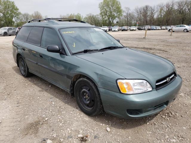 SUBARU LEGACY L 2000 with VIN 4S3BH6352Y6304659 - Photo from auction