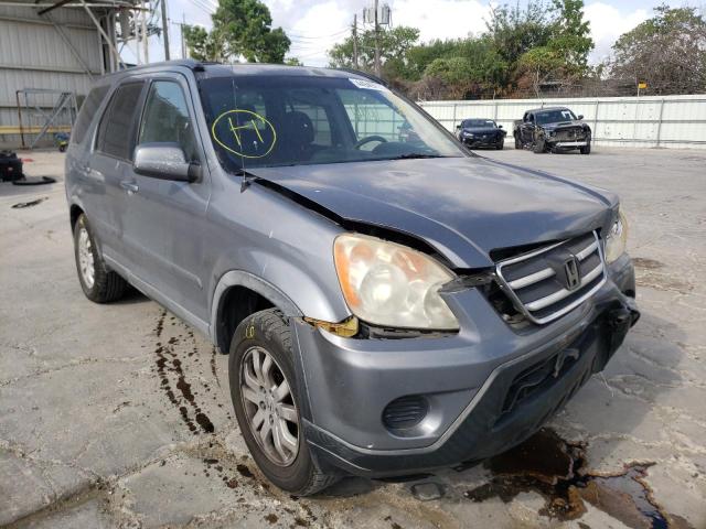 HONDA CR-V SE 2005 with VIN JHLRD78995C007674 - Photo from auction