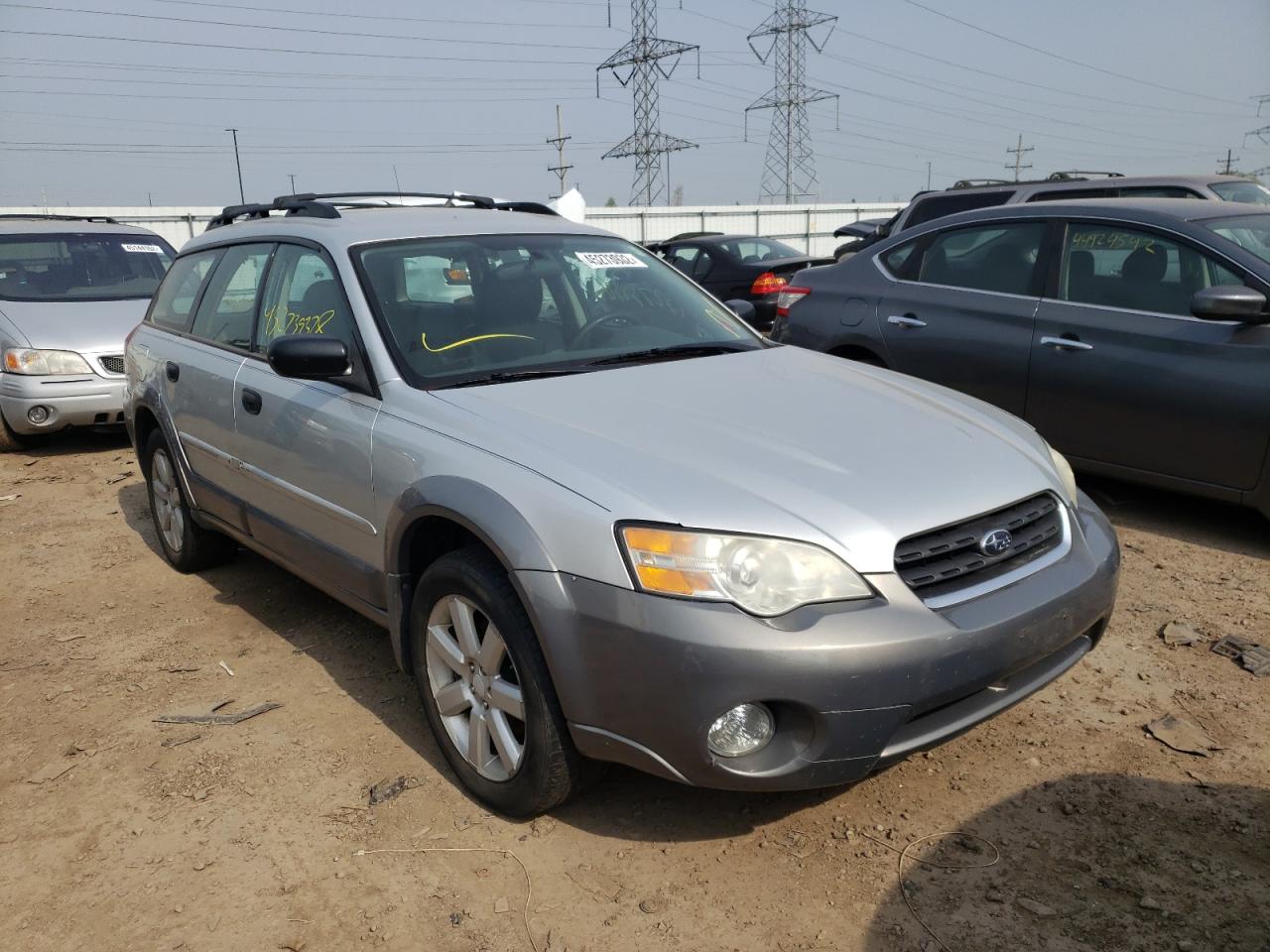 SUBARU LEGACY OUT 2007 with VIN 4S4BP61C477305370 - Photo from auction
