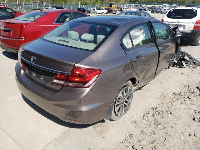 Photo 4 from auction – 2014 HONDA CIVIC EX with VIN 19XFB2F89EE009260