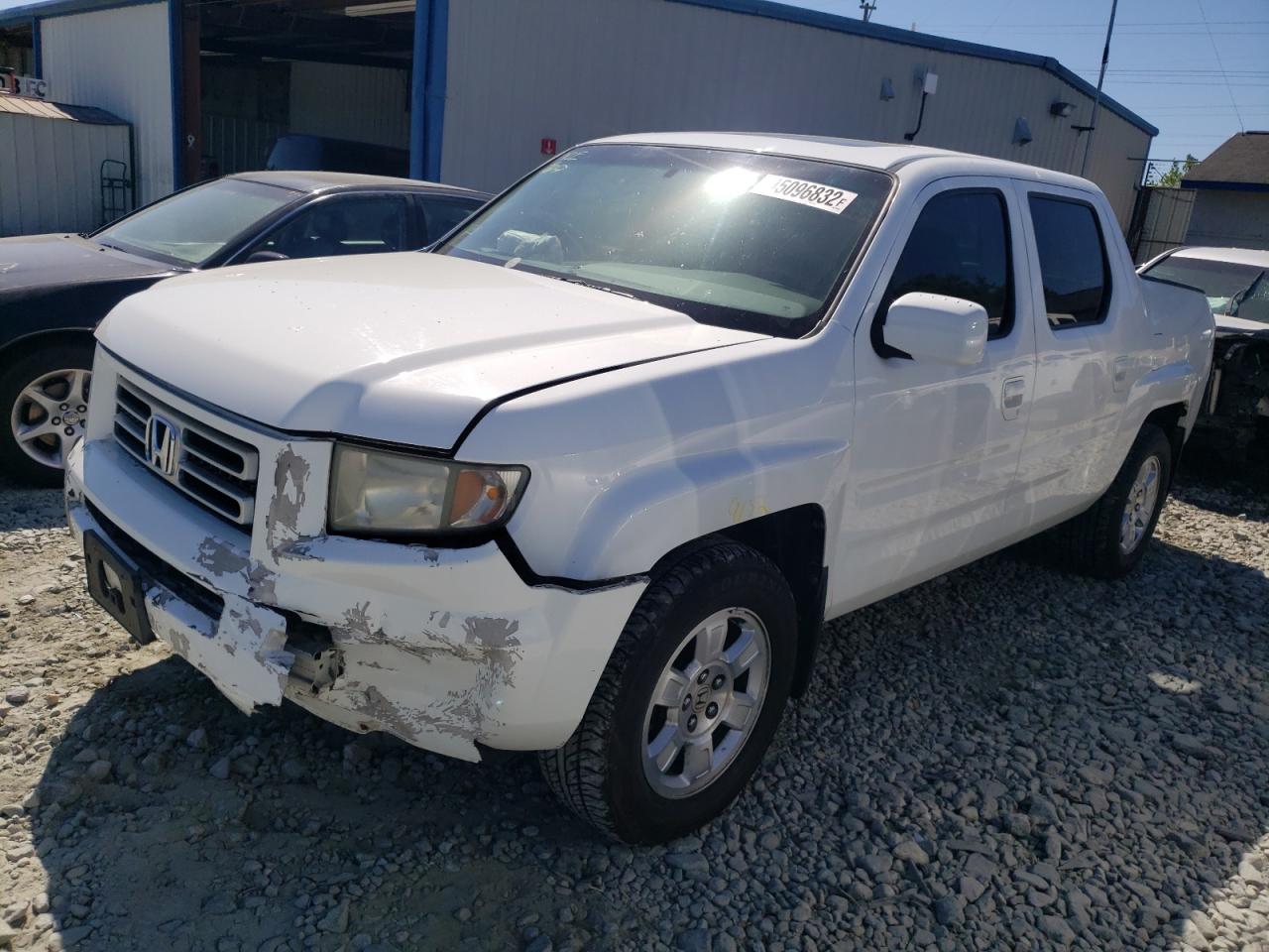 Photo 2 from auction – 2008 HONDA RIDGELINE with VIN 2HJYK16588H537384