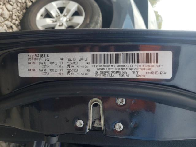 Photo 10 from auction – 2019 RAM 1500 CLASS with VIN 1C6RR7FG1KS635799