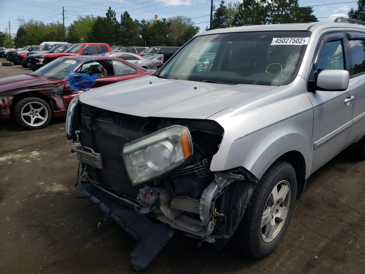 Photo 9 from auction – 2011 HONDA PILOT EXL with VIN 5FNYF4H56BB041505