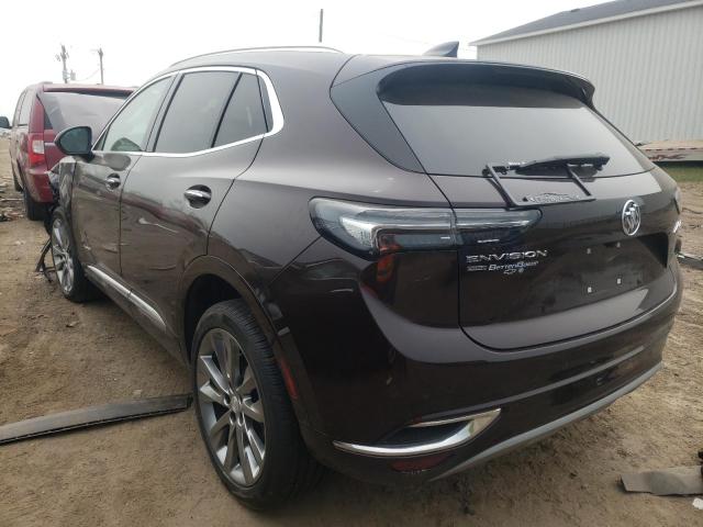 Photo 3 from auction – 2021 BUICK ENVISION A with VIN LRBFZSR43MD119837