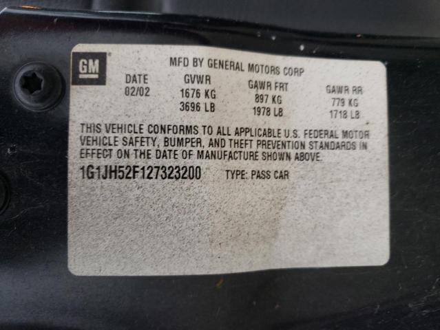 Photo 10 from auction – 2002 CHEVROLET CAVALIER L with VIN 1G1JH52F127323200