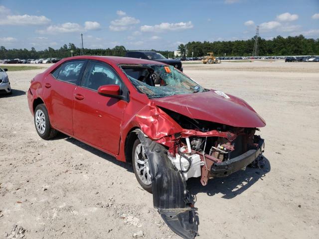 TOYOTA COROLLA L 2019 with VIN 5YFBURHE9KP857718 - Photo from auction