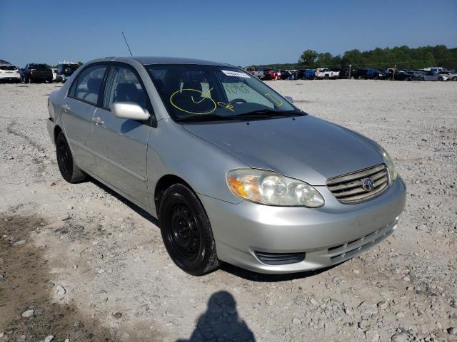 TOYOTA COROLLA CE 2003 with VIN JTDBR32EX32005708 - Photo from auction