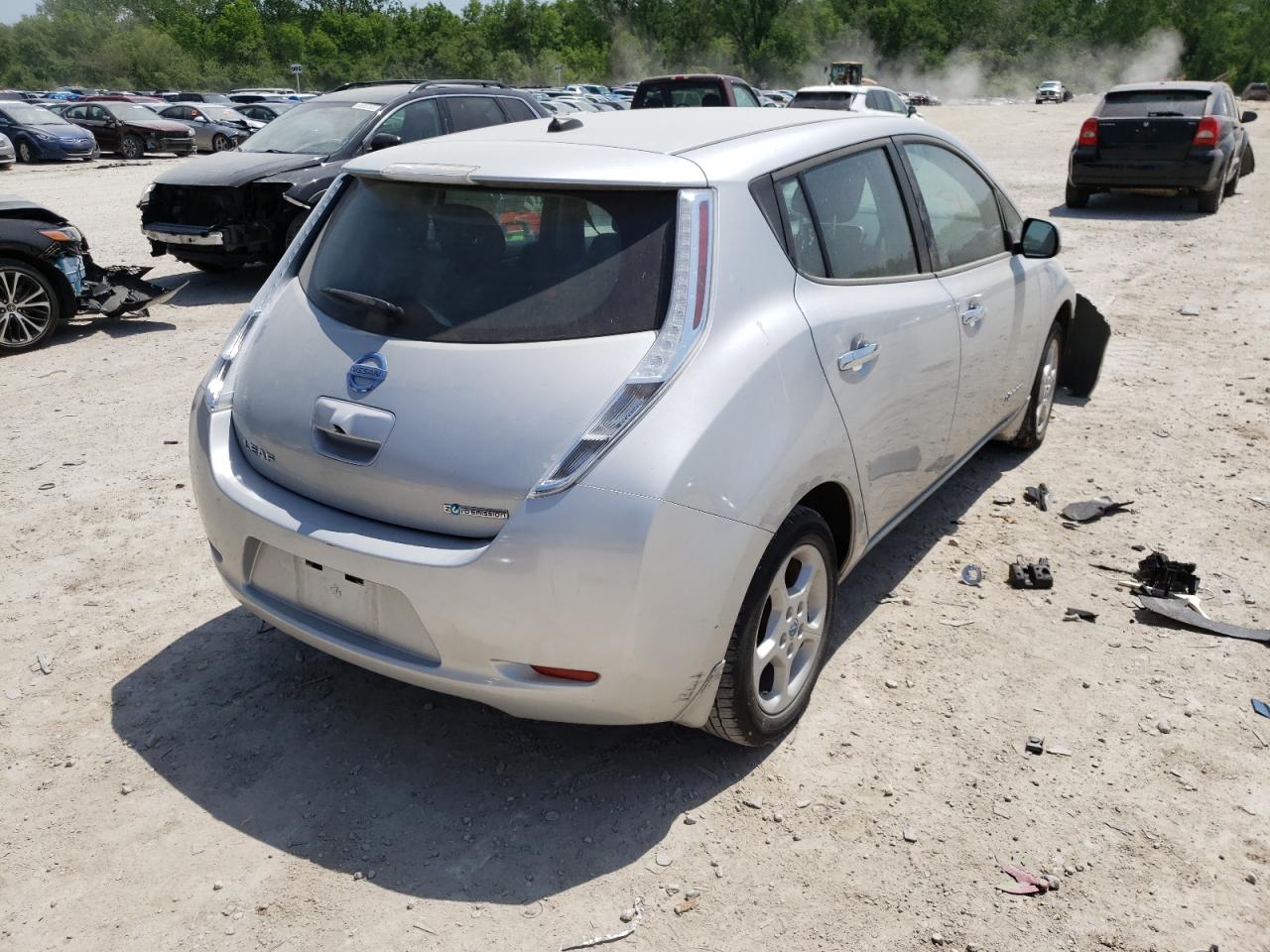 Photo 4 from auction – 2013 NISSAN LEAF S with VIN 1N4AZ0CPXDC406171