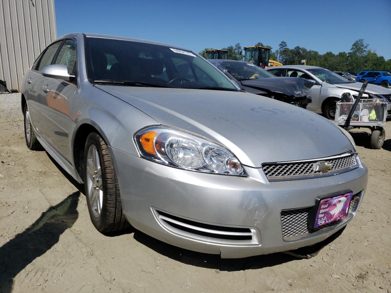 CHEVROLET IMPALA LT 2013 with VIN 2G1WG5E30D1176748 - Photo from auction