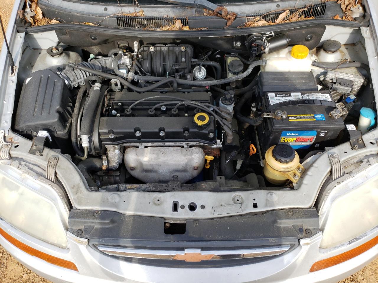 Photo 9 from auction – 2007 CHEVROLET AVEO BASE with VIN KL1TD66657B791695