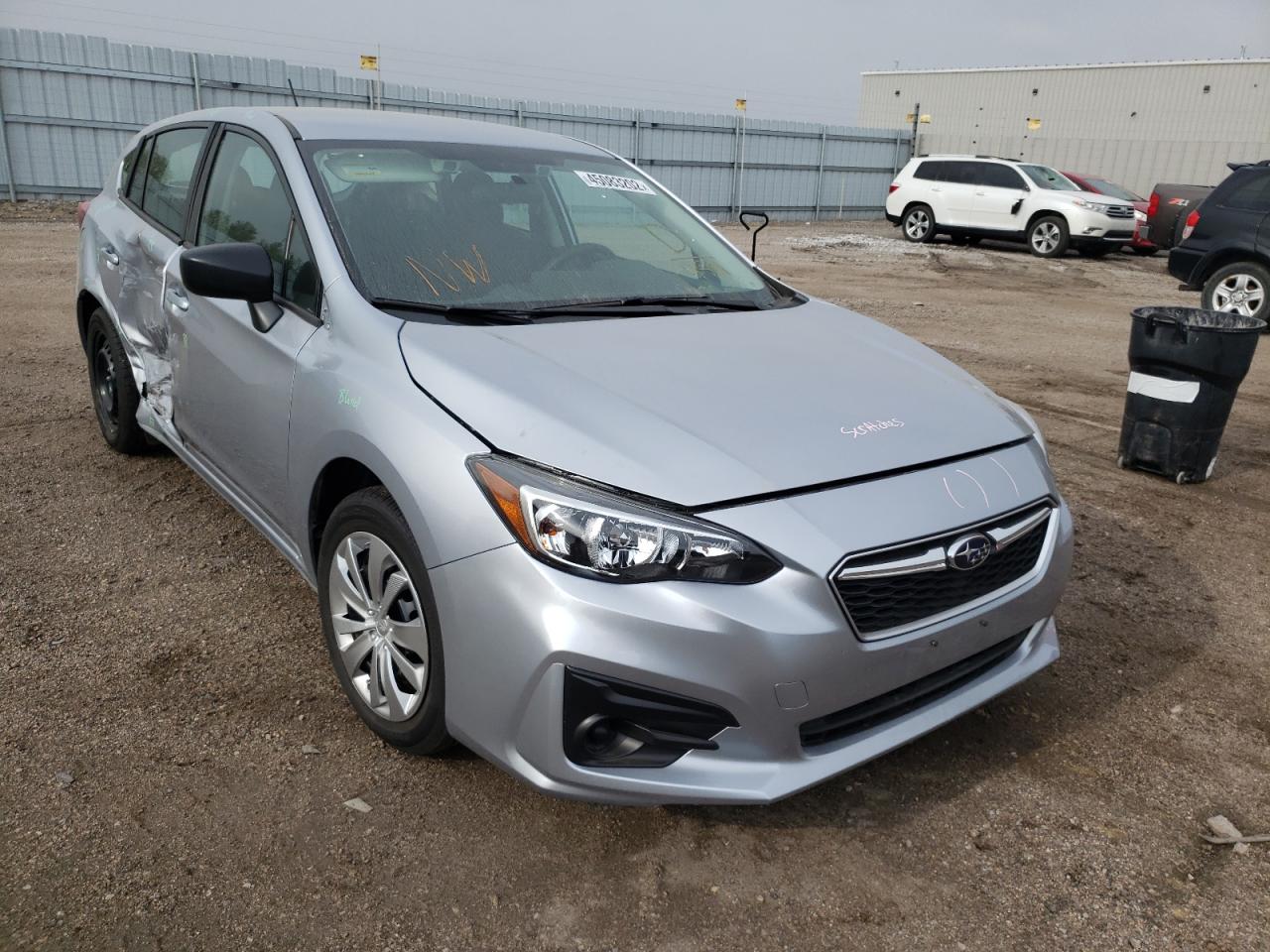 SUBARU IMPREZA 2019 with VIN 4S3GTAB60K3714581 - Photo from auction