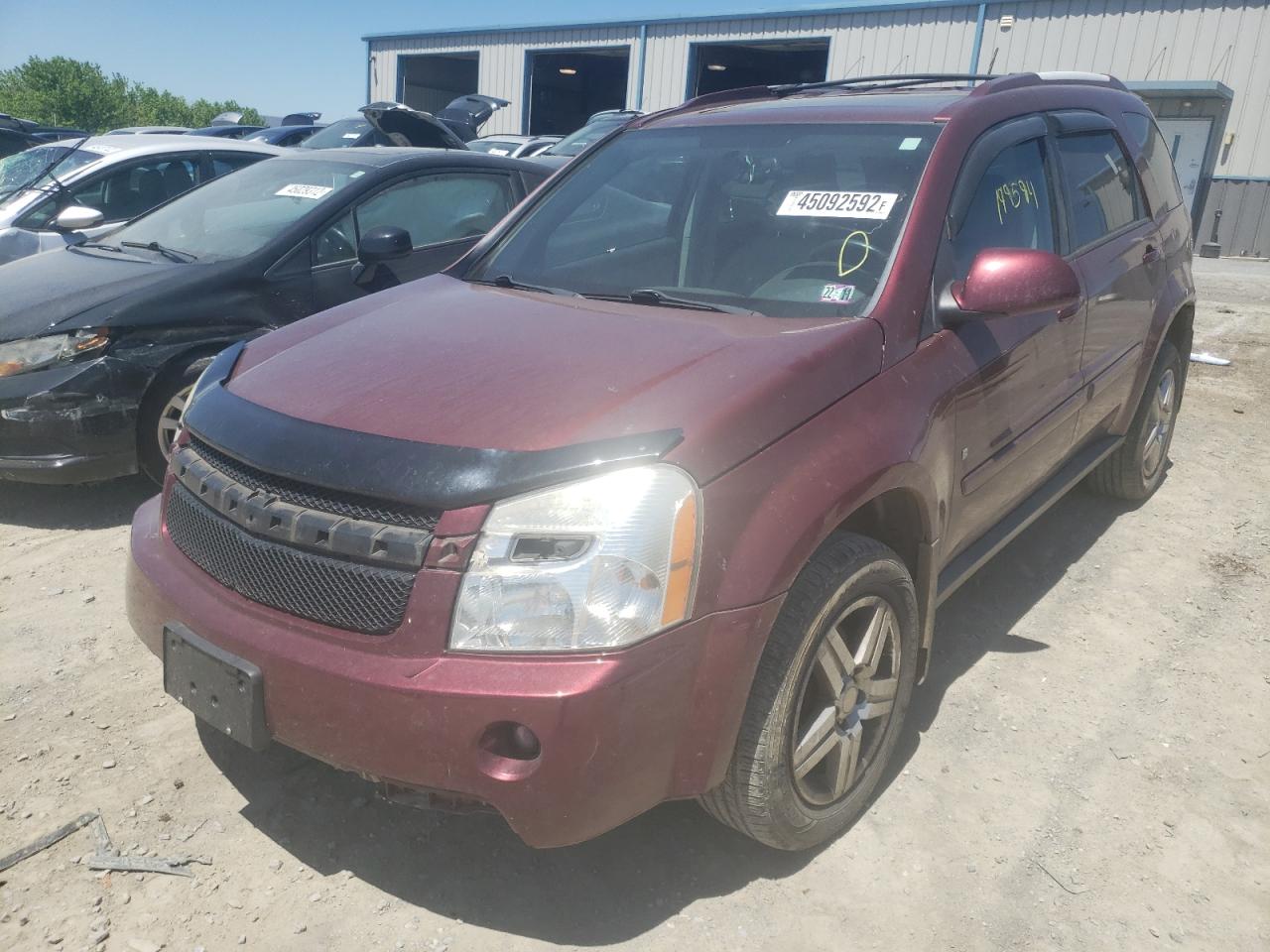 Photo 2 from auction – 2007 CHEVROLET EQUINOX LT with VIN 2CNDL73FX76237805