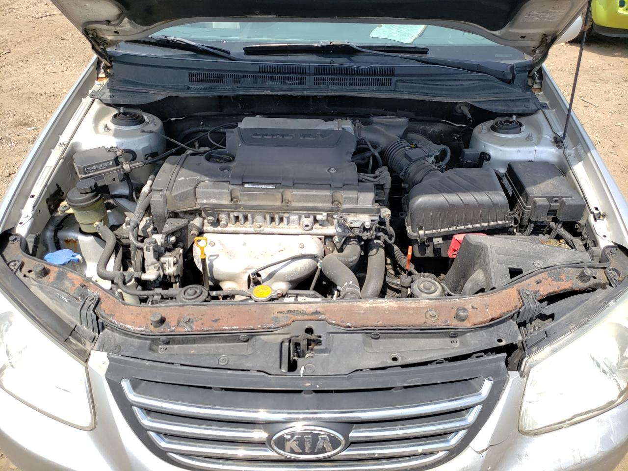 Photo 7 from auction – 2009 KIA SPECTRA EX with VIN KNAFE221195650563