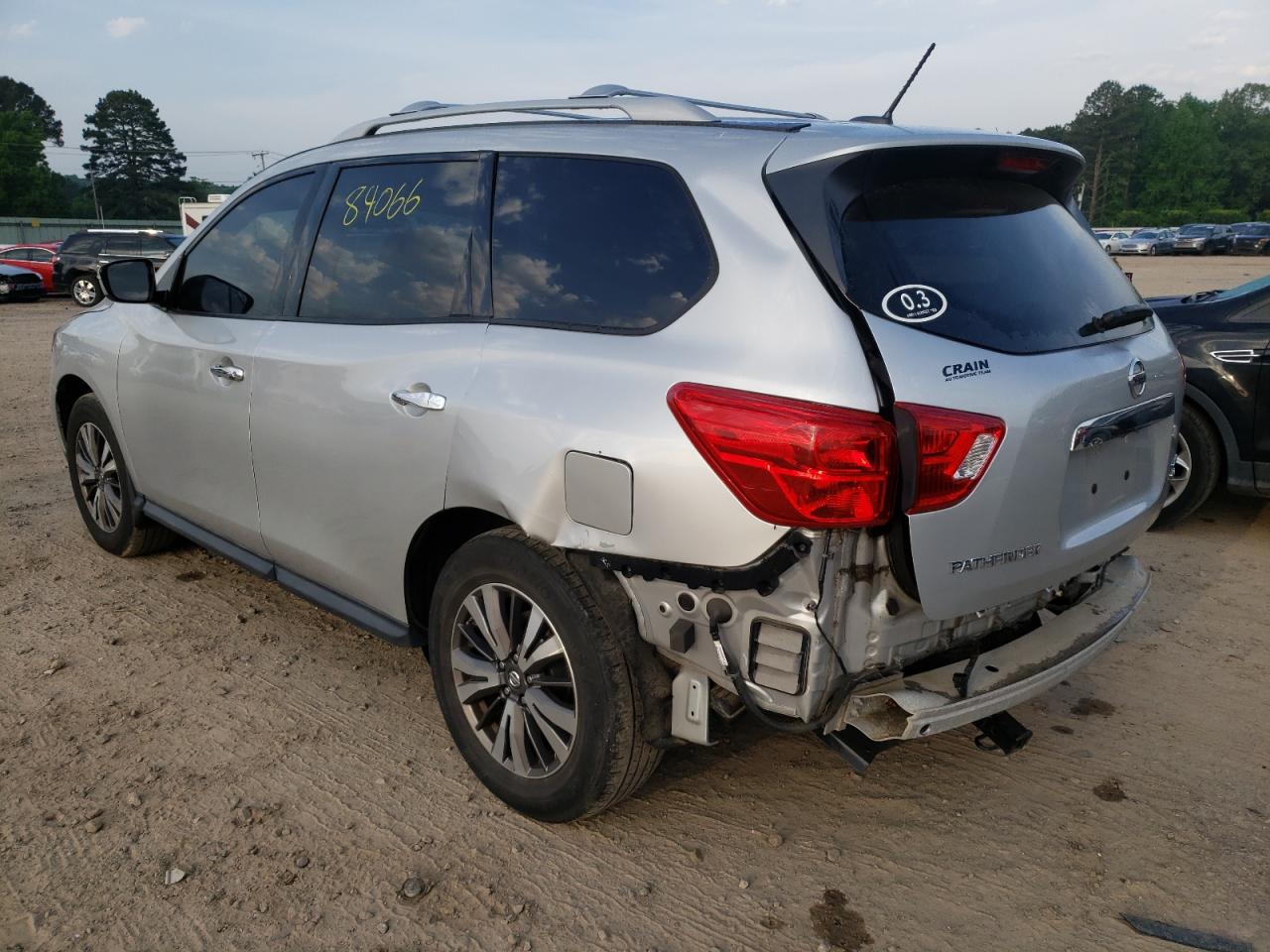 Photo 3 from auction – 2017 NISSAN PATHFINDER with VIN 5N1DR2MM6HC658153
