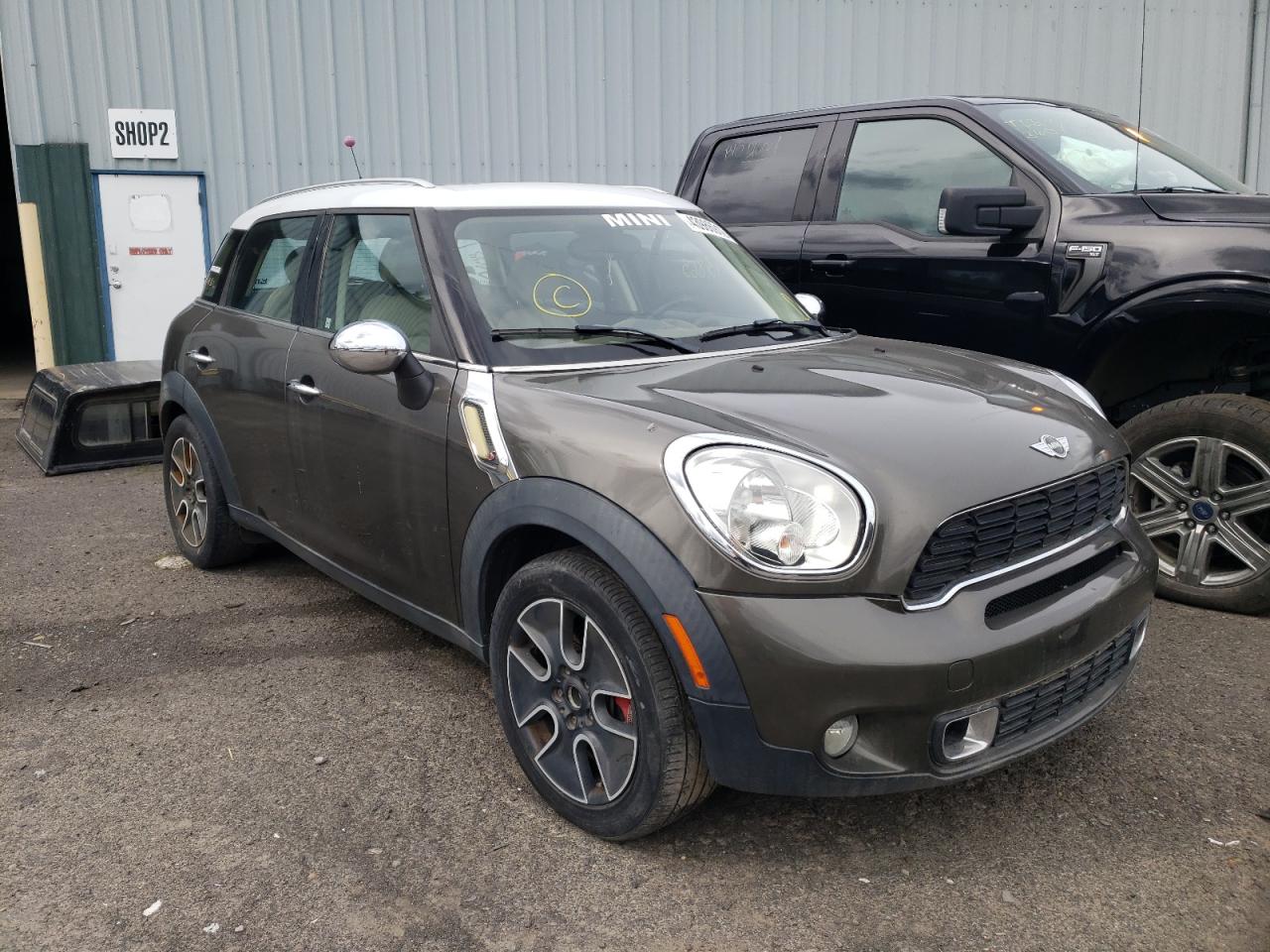 MINI COOPER S C 2012 with VIN WMWZC3C57CWL83702 - Photo from auction