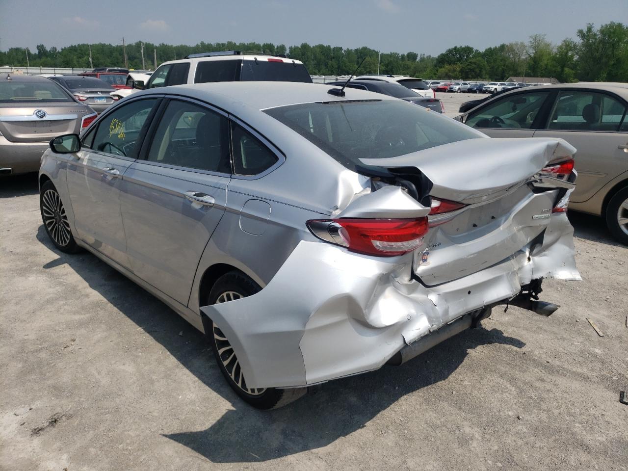 Photo 3 from auction – 2017 FORD FUSION SE with VIN 3FA6P0HD1HR141223