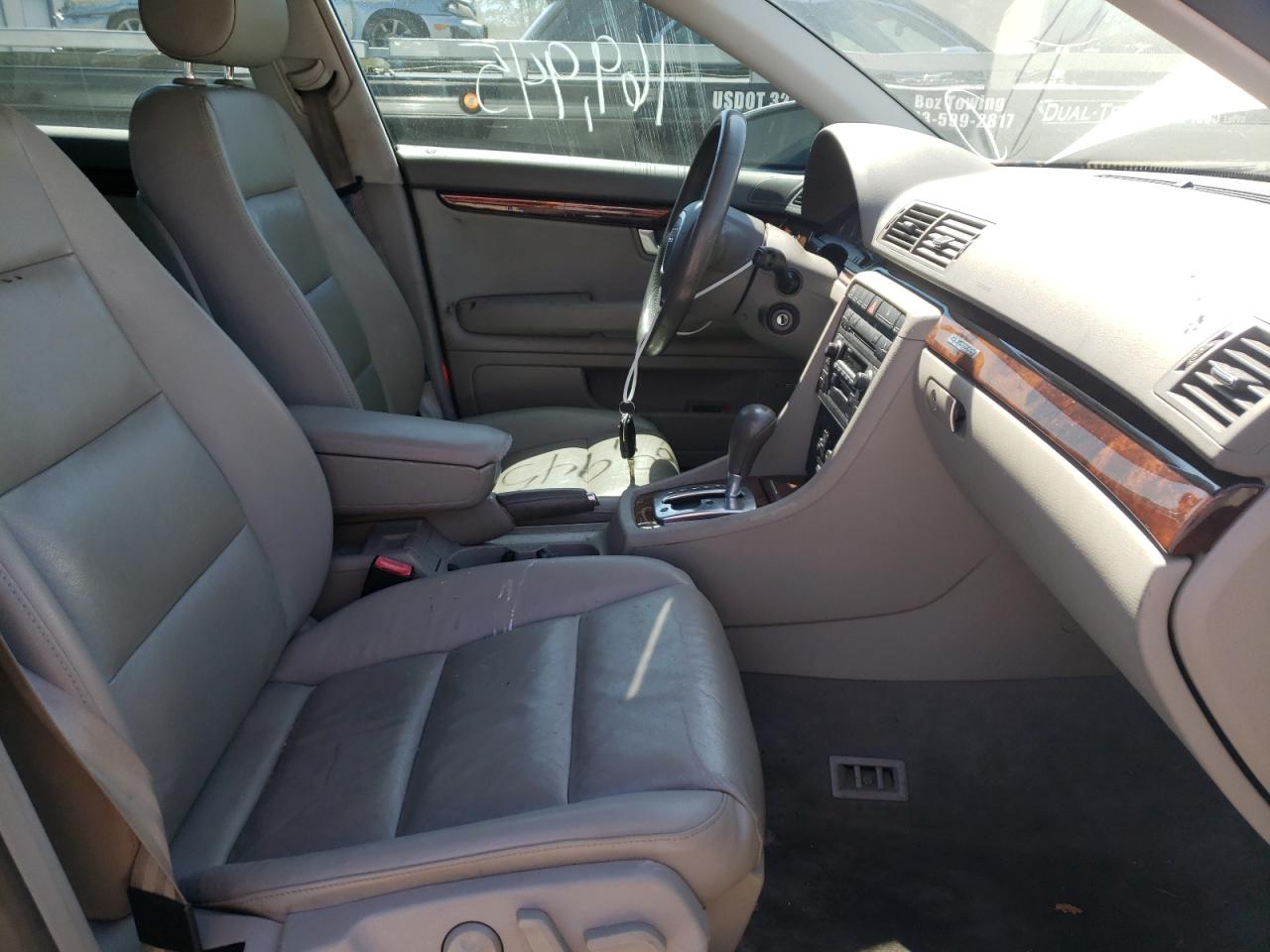 Photo 5 from auction – 2005 AUDI A4 3.2 QUA with VIN WAUDG68E45A515579