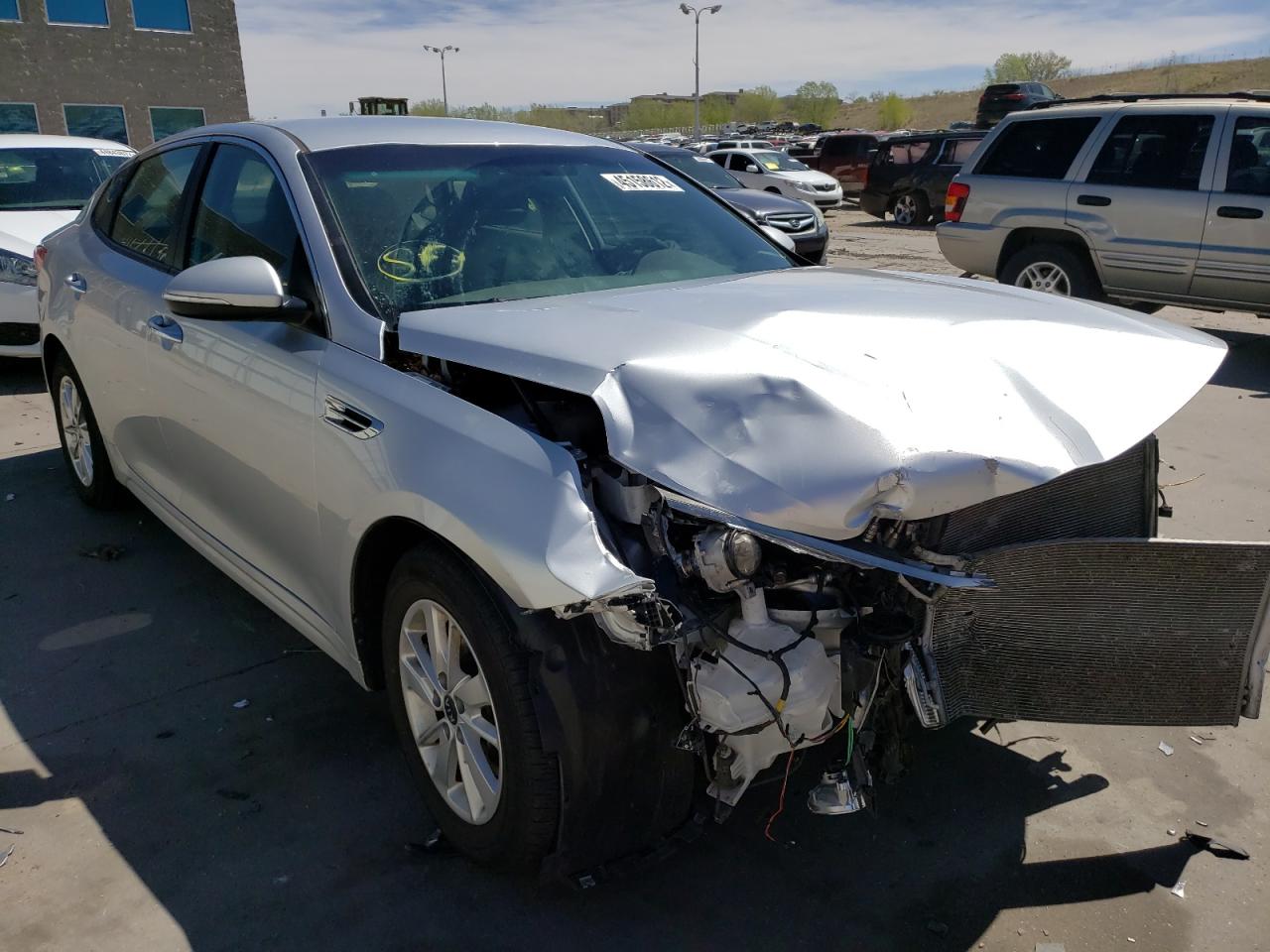 Photo 1 from auction – 2018 KIA OPTIMA LX with VIN 5XXGT4L30JG188716