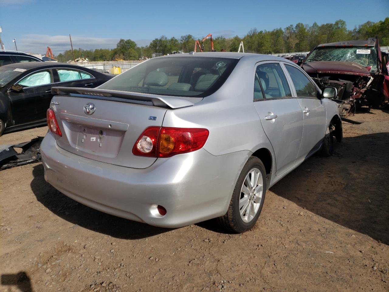 Photo 4 from auction – 2009 TOYOTA COROLLA BA with VIN 1NXBU40E79Z138670