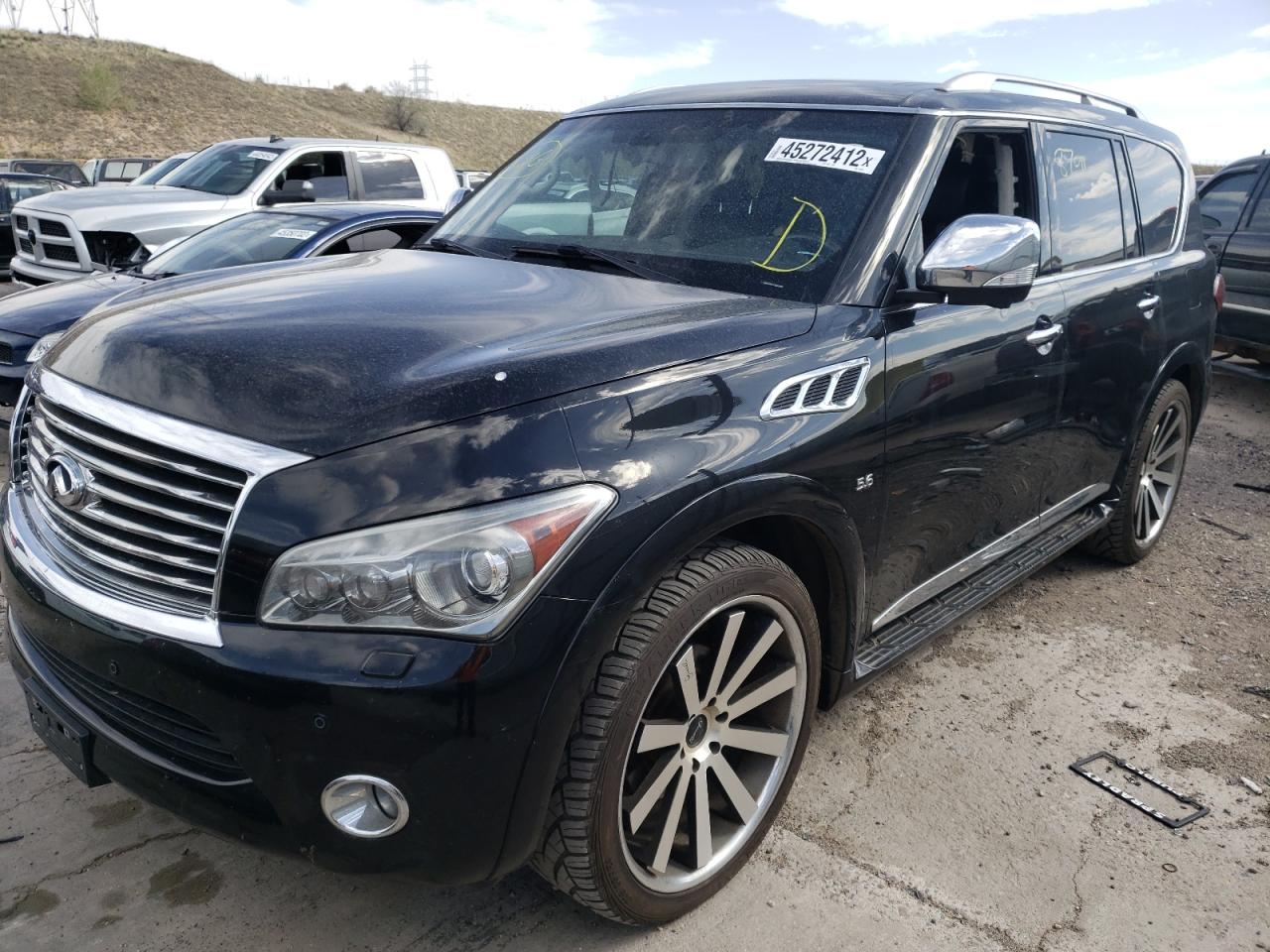 Photo 2 from auction – 2014 INFINITI QX80 with VIN JN8AZ2NF2E9555090