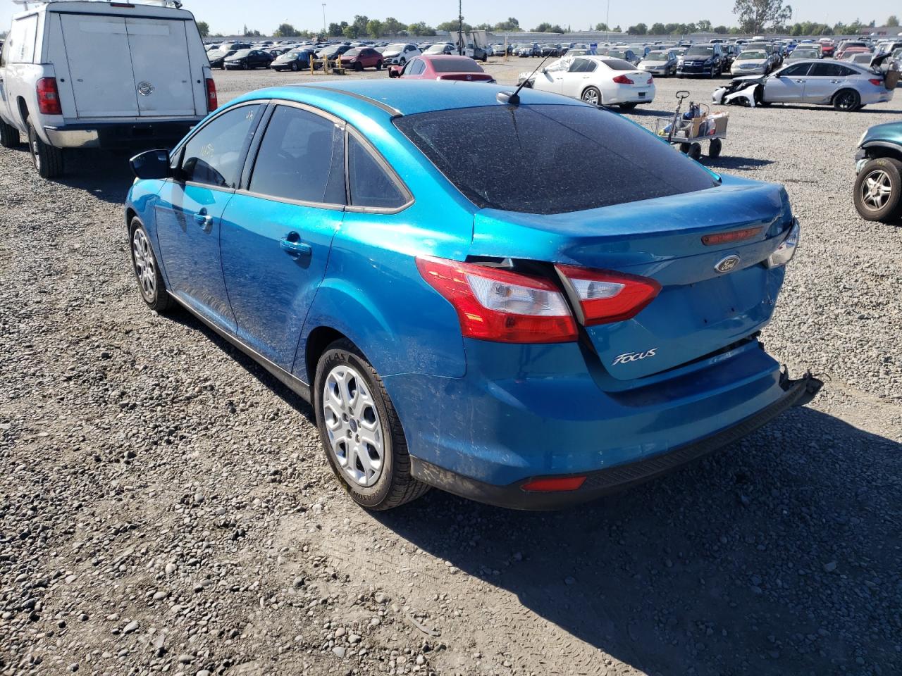 Photo 3 from auction – 2012 FORD FOCUS SE with VIN 1FAHP3F26CL362688