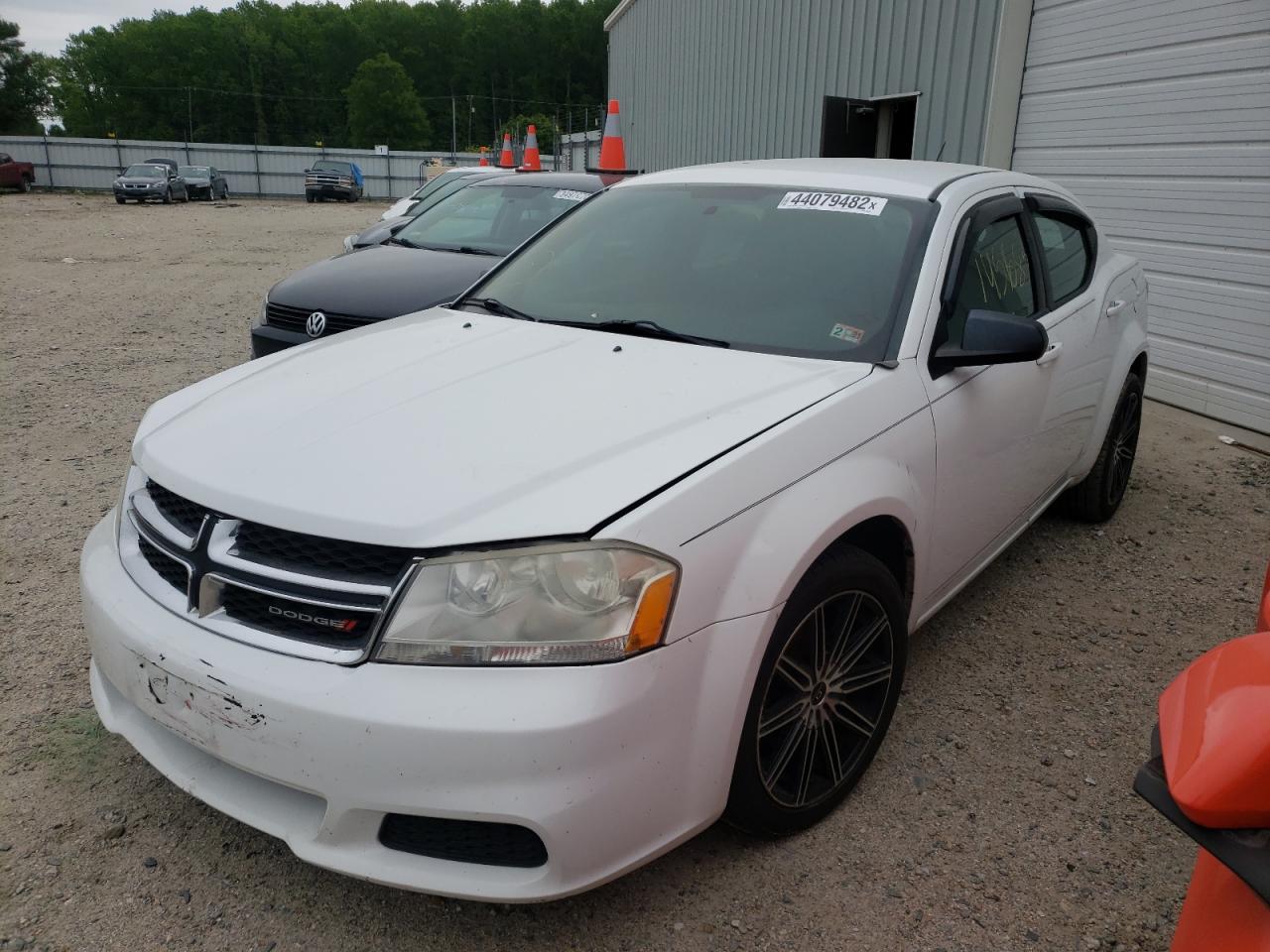 Photo 2 from auction – 2012 DODGE AVENGER SE with VIN 1C3CDZAB9CN331435