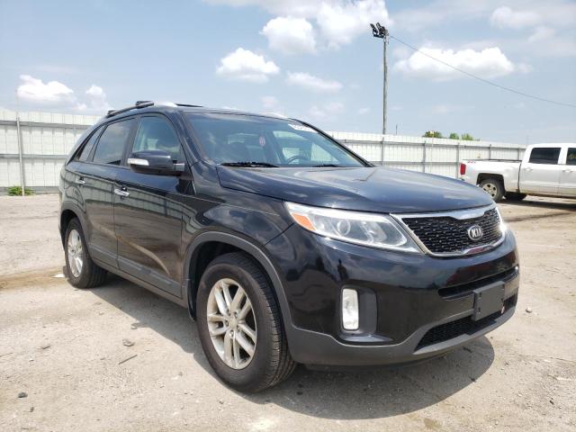 KIA SORENTO LX 2014 with VIN 5XYKT4A75EG484526 - Photo from auction