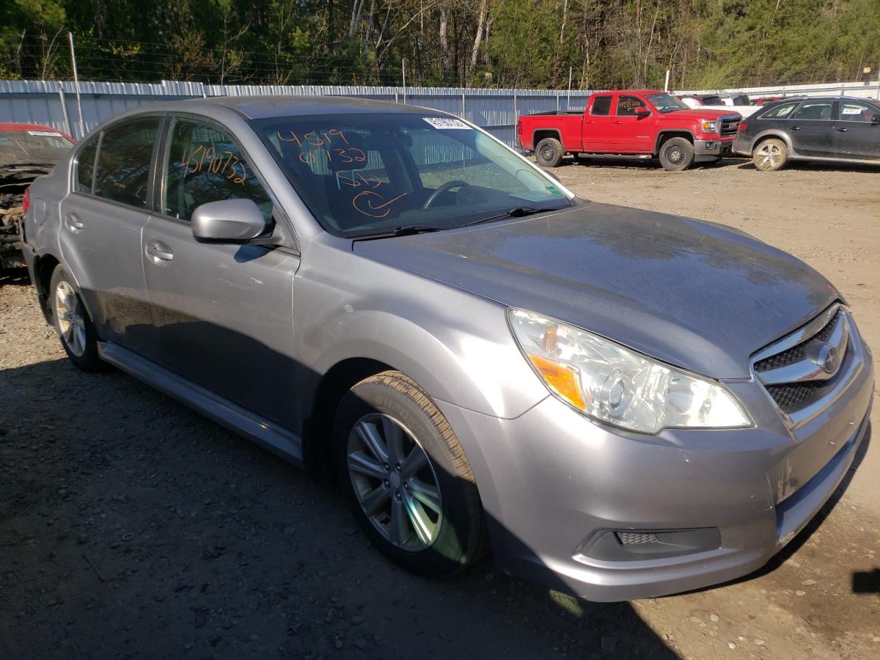 SUBARU LEGACY 2011 with VIN 4S3BMBC62B3217284 - Photo from auction