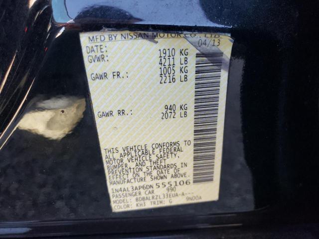 Photo 10 from auction – 2013 NISSAN ALTIMA 2.5 with VIN 1N4AL3AP6DN555106
