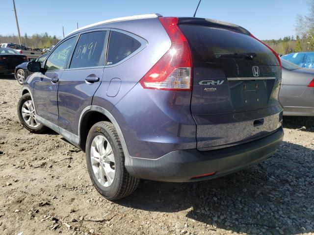 Photo 3 from auction – 2012 HONDA CR-V EXL with VIN JHLRM4H75CC020173