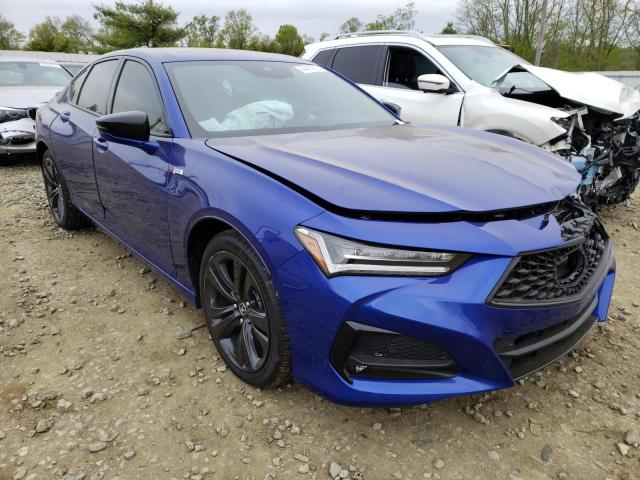 Photo 1 from auction – 2021 ACURA TLX TECH A with VIN 19UUB6F53MA003574