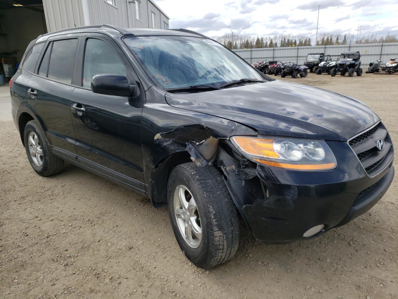 HYUNDAI SANTA FE G 2009 with VIN 5NMSG13E49H285316 - Photo from auction