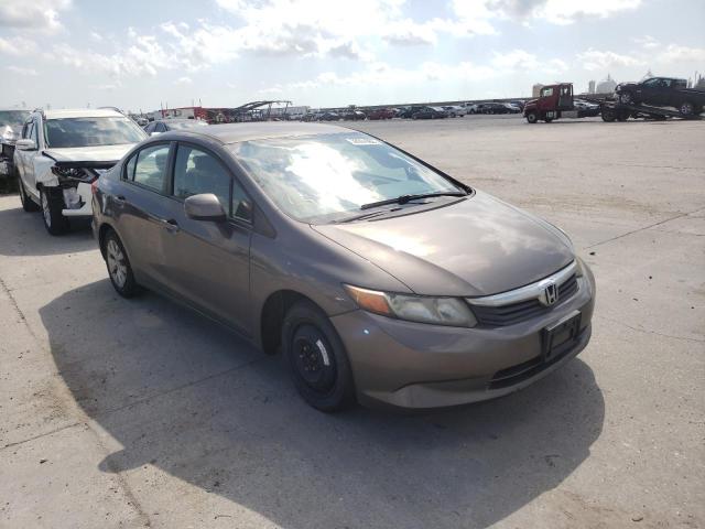 HONDA CIVIC LX 2012 with VIN 19XFB2F57CE332693 - Photo from auction