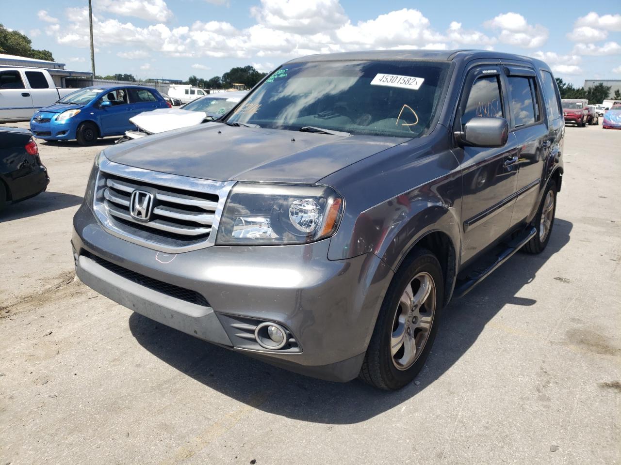 Photo 15 from auction – 2013 HONDA PILOT EX with VIN 5FNYF3H4XDB018166