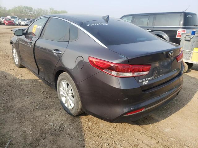 Photo 3 from auction – 2017 KIA OPTIMA LX with VIN KNAGT4L31H5159009