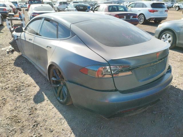 Photo 3 from auction – 2022 TESLA MODEL S with VIN 5YJSA1E68NF460279