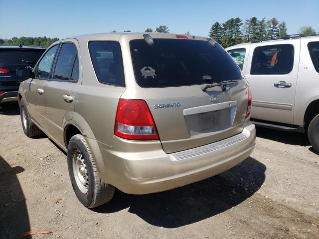 Photo 3 from auction – 2003 KIA SORENTO EX with VIN KNDJC733135047944