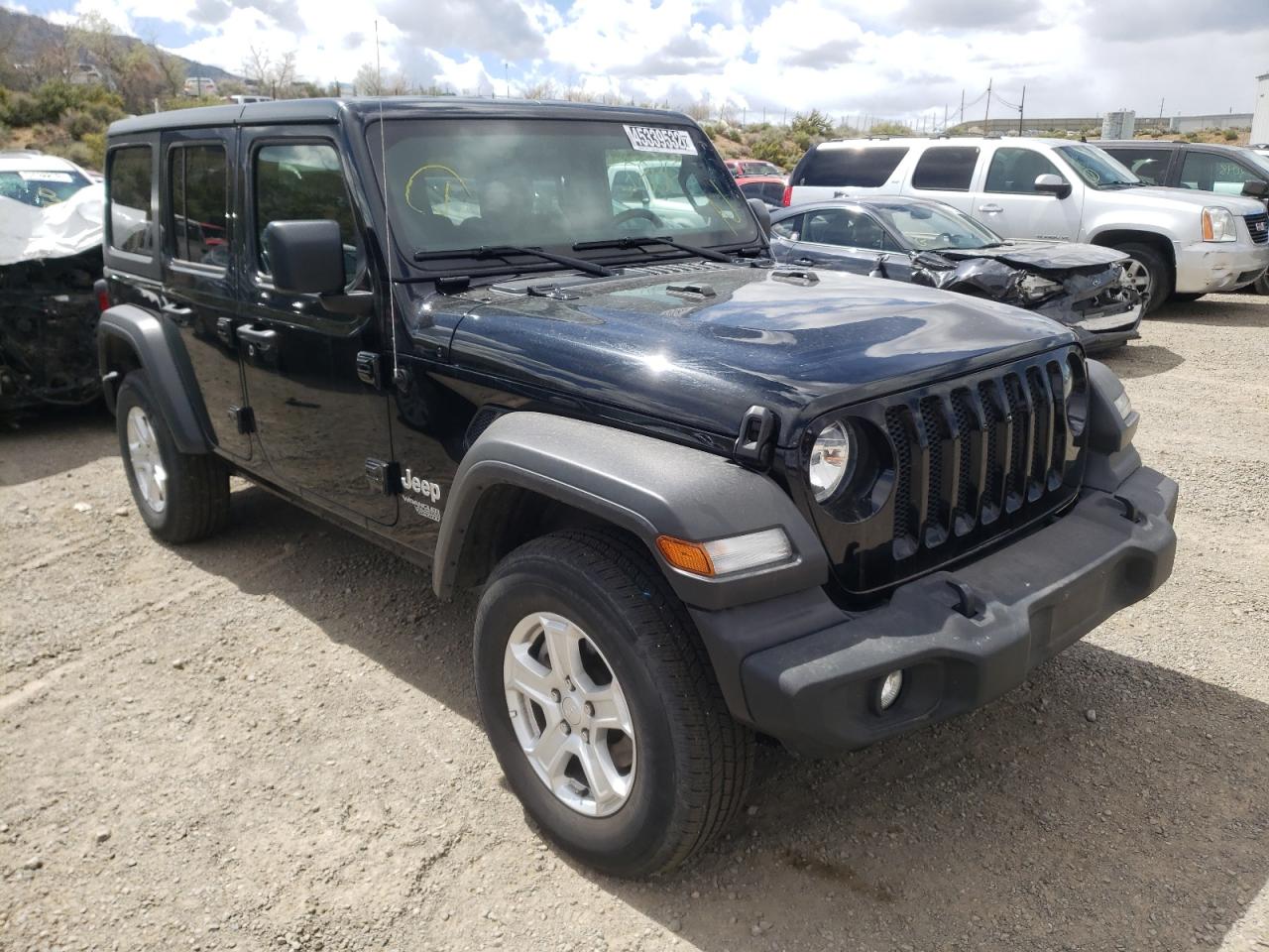 JEEP WRANGLER U 2021 with VIN 1C4HJXDN1MW551815 - Photo from auction