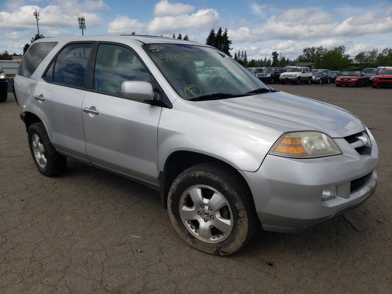 Photo 1 from auction – 2005 ACURA MDX with VIN 2HNYD18205H543929