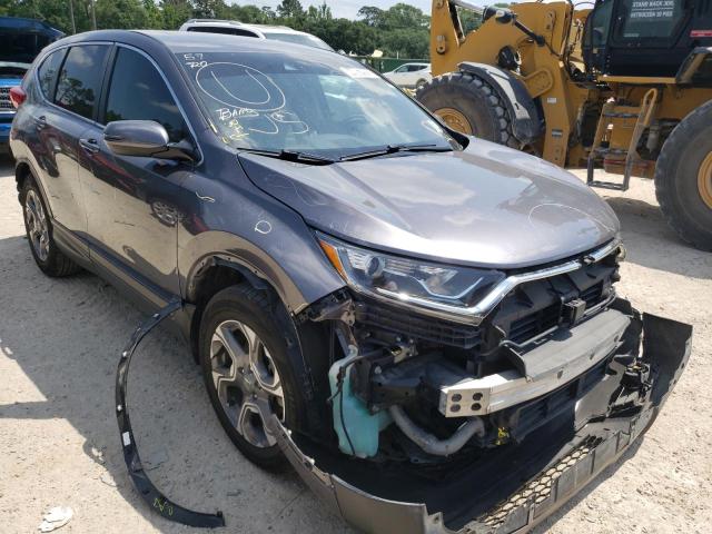 HONDA CR-V EXL 2017 with VIN 7FARW1H89HE046479 - Photo from auction