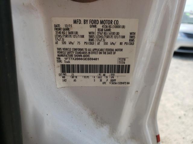 Photo 10 from auction – 2016 FORD F250 SUPER with VIN 1FT7X2B66GEB59481