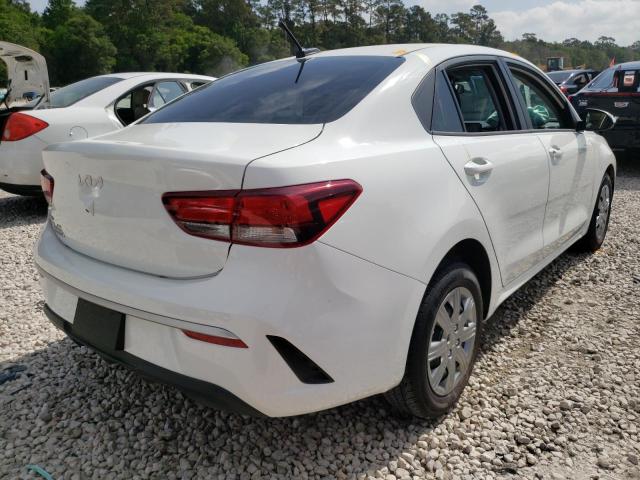 Photo 4 from auction – 2022 KIA RIO LX with VIN 3KPA24AD5NE464049