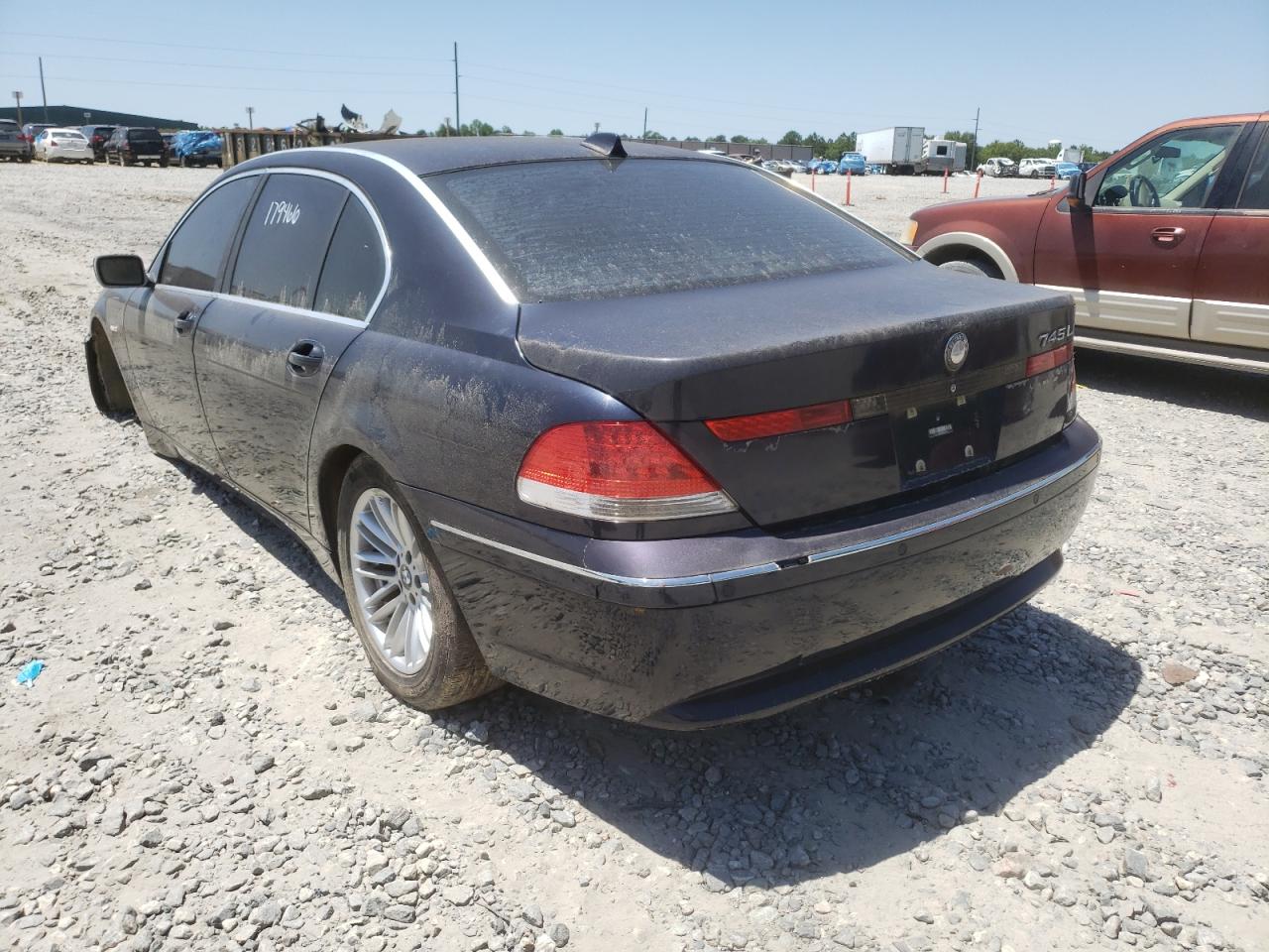 Photo 3 from auction – 2004 BMW 745 LI with VIN WBAGN63474DS46766