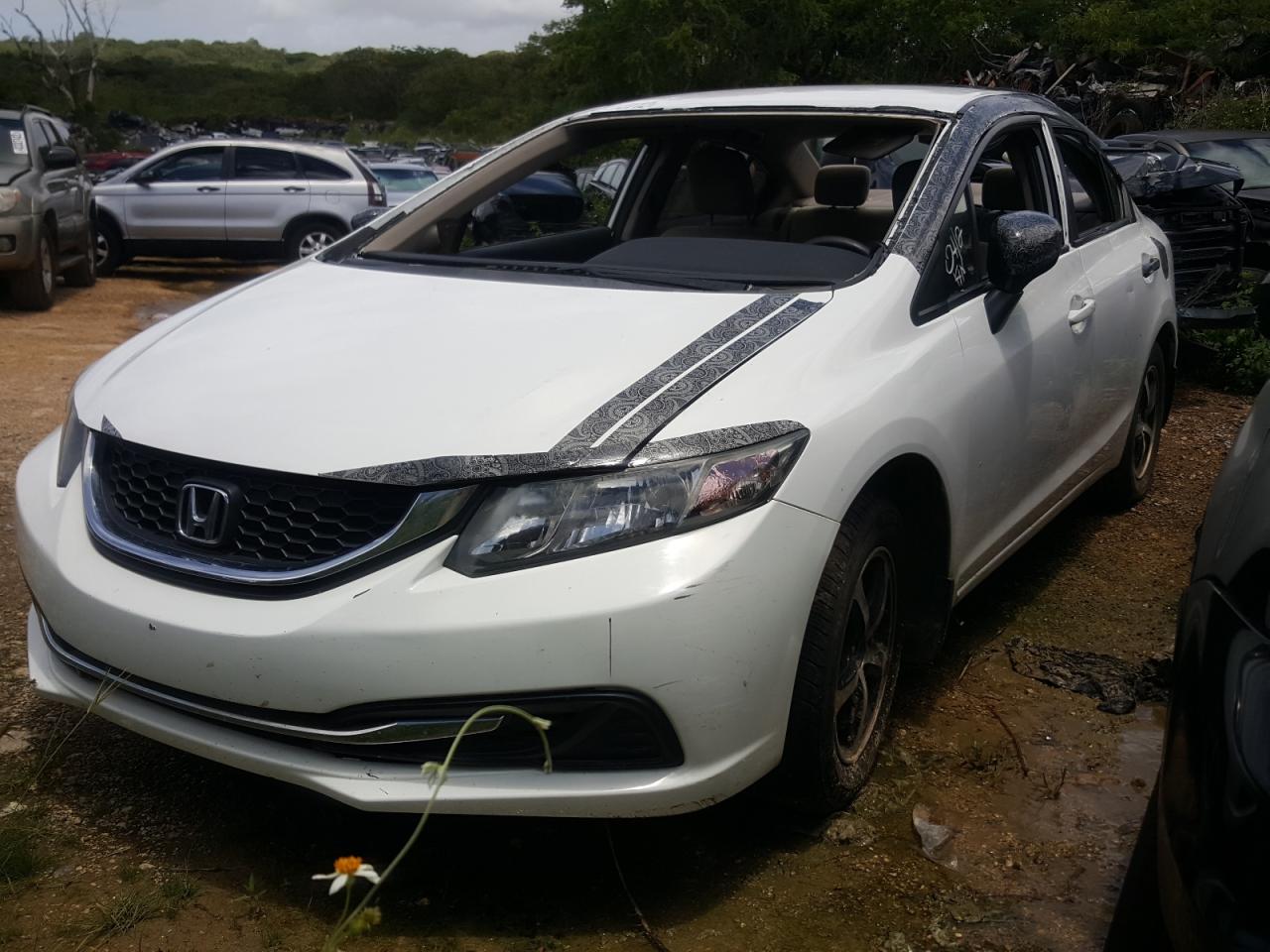 Photo 2 from auction – 2015 HONDA CIVIC SE with VIN 19XFB2F74FE255450
