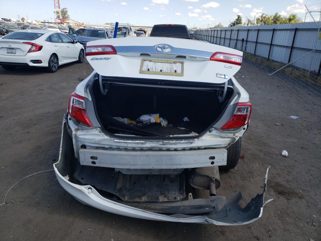 Photo 9 from auction – 2012 TOYOTA CAMRY STD/ with VIN 4T1BF1FKXCU533116