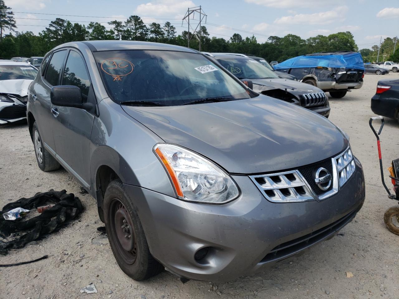 NISSAN ROGUE S 2012 with VIN JN8AS5MT0CW269802 - Photo from auction