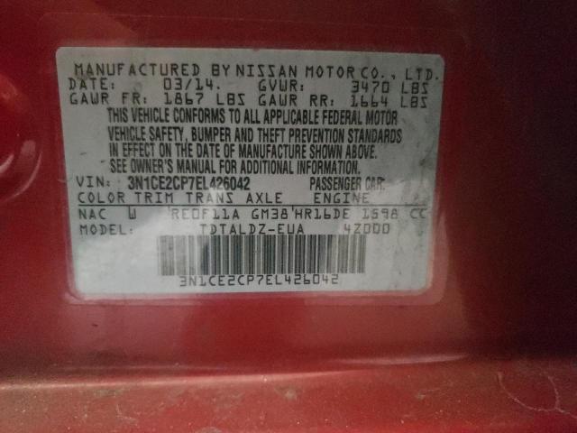 Photo 10 from auction – 2014 NISSAN VERSA NOTE with VIN 3N1CE2CP7EL426042
