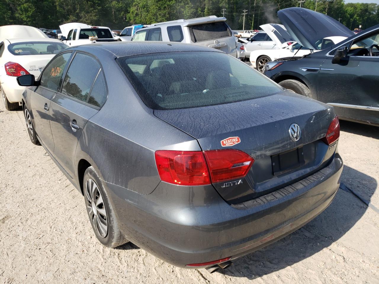 Photo 3 from auction – 2012 VOLKSWAGEN JETTA SE with VIN 3VWDX7AJ2CM013554