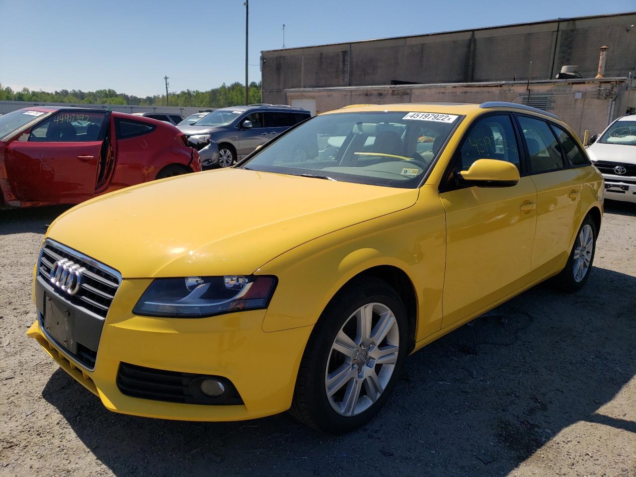 Photo 2 from auction – 2011 AUDI A4 PREMIUM with VIN WAUSFAFL7BA142533